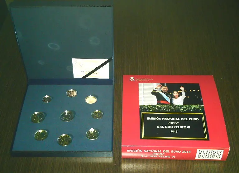 2015 ESPAÑA EURO-SET PROOF 9