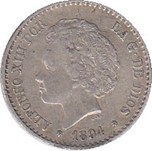 1894*94 AL.XIII 50 CENTIMOS PG V. Ord.Cat.54