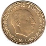 1957*64 25 PESETAS