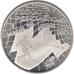 1998 ESPAÑA 1000Pts MUNDIAL'98 FRANCIA
