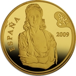 2009 PINTURA: DALI 400 EUROS Oro TRISTAN