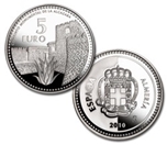 2010 CAPITALES 5 EUROS ALMERIA Nº 1