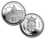 2010 CAPITALES 5 EUROS CEUTA Nº 8