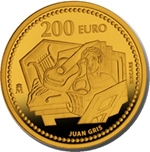 2012 JUAN GRIS 200 EUROS ORO