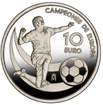 2012 EUROCOPA FUTBOL 10 EUROS
