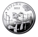 2012 JOAN MIRO 50 Euros CINCUENTIN LA CASA DE LA PALMERA