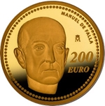 2014 Prog. Europa: MANUEL de FALLA 200 EUROS