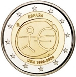 2009 ESPAÑA 2 EUROS X ANIV.EURO