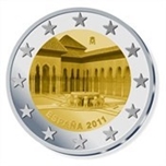 2011 ESPAÑA 2 EUROS ALHAMBRA GRANADA
