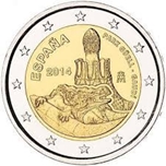 2014 ESPAÑA 2 EUROS PARQUE GÜELL