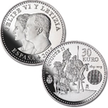2015 ESPAÑA 30 EUROS QUIJOTE