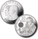2016 ESPAÑA 30 EUROS CERVANTES