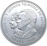 2018 ESPAÑA 30 EUROS REINO ASTURIAS
