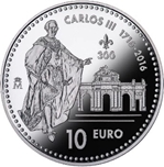 2016 10 EUROS CARLOS III