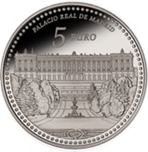 2014 PATRIMONIO 5 EUROS PALACIO REAL