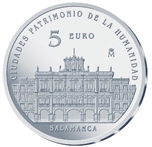 2015 CIUDADES PATRIMONIO SALAMANCA 5 EUROS