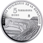 2015 CIUDADES PATRIMONIO TARRAGONA 5 EUROS