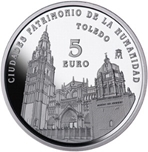 2015 CIUDADES PATRIMONIO TOLEDO 5 EUROS