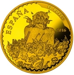 2016 TESOROS "EL BOSCO" 400 EUROS ORO