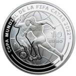 2021 FIFA QATAR 10 EUROS MUNDIAL FUTBOL 2022