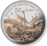 2021 BATALLA DE LEPANTO 50 EUROS