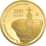 2024 X Aniv. PROCLAMACION FELIPE VI 200 Euros