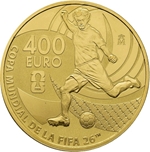 2025 400 EUROS-1 Onza COPA MUNDIAL FIFA 2026