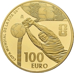 2025 100 EUROS COPA MUNDIAL FIFA 2026