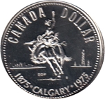 1975 CANADA 1 DOLAR CALGARY