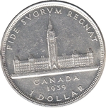 1939 CANADA 1 Dólar  PARLAMENTO