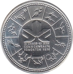 1978 CANADA 1 dolar DEPORTES COMMONWEALTH
