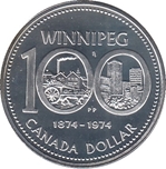 1974 CANADA 1 DOLAR WINNIPEG