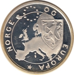 1994 NORUEGA 25 ECU JJOO INVIERNO