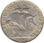 1946 PORTUGAL 2 1/2 ESCUDOS