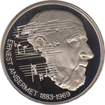 1983 SUIZA 5 Fr. E.ANSRMET PROOF