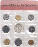 VATICANO SERIE 8 piezas + Medalla. Ord.Cat.14