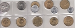 ESLOVENIA TIRA 13 PIEZAS. Ord.Cat.53