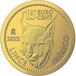 2022 1/10 ONZA ORO LINCE 15 CENTIMOS