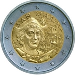 2006 SAN MARINO 2 EUROS COLON
