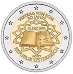 2007 AUSTRIA 2 EUROS TRATADO ROMA