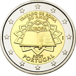 2007 PORTUGAL 2 EUROS TRATADO DE ROMA