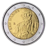 2007 SAN MARINO 2 EUROS GARIBALDI
