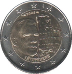 2008 LUXEMBURGO 2 EUROS PALACIO DE BERG