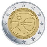 2009 BELGICA 2 EUROS X Aniv.EMU