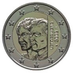 2009 LUXEMBURGO 2 EUROS CARLOTA