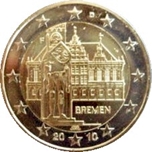 2010 ALEMANIA 2 EUROS BREMEN