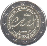 2010 BELGICA 2 EUROS PRESIDENCIA U.E