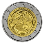 2010 GRECIA 2 EUROS BATALLA MARATON