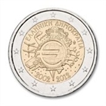 2012 GRECIA 2 EUROS X ANIV. EURO
