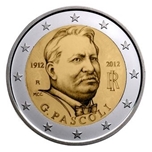 2012 ITALIA 2 EUROS GIOVANNI PASCALI